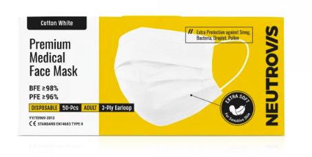 Premium Series *3-ply *Extra Soft *Suitable for Sensitive Skin (50’s/box) <Pre-Order>