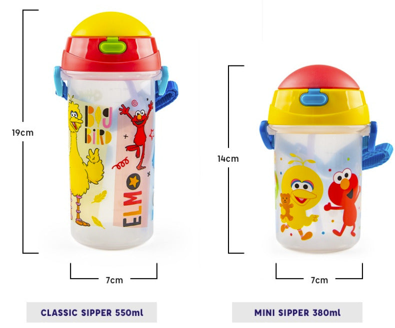 Kids Straw Water Bottle - Antibacterial Classic Sipper (BPA-Free)(Pre-Order)