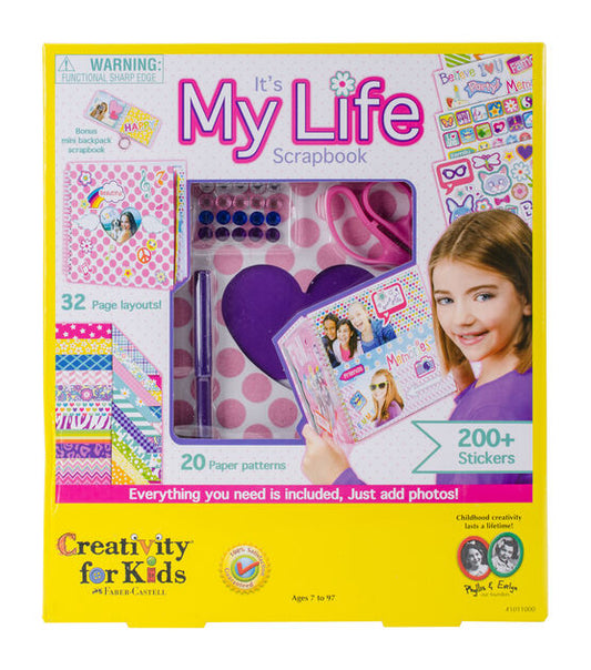 Creativity for Kids Kit It's My Life Scrapbook