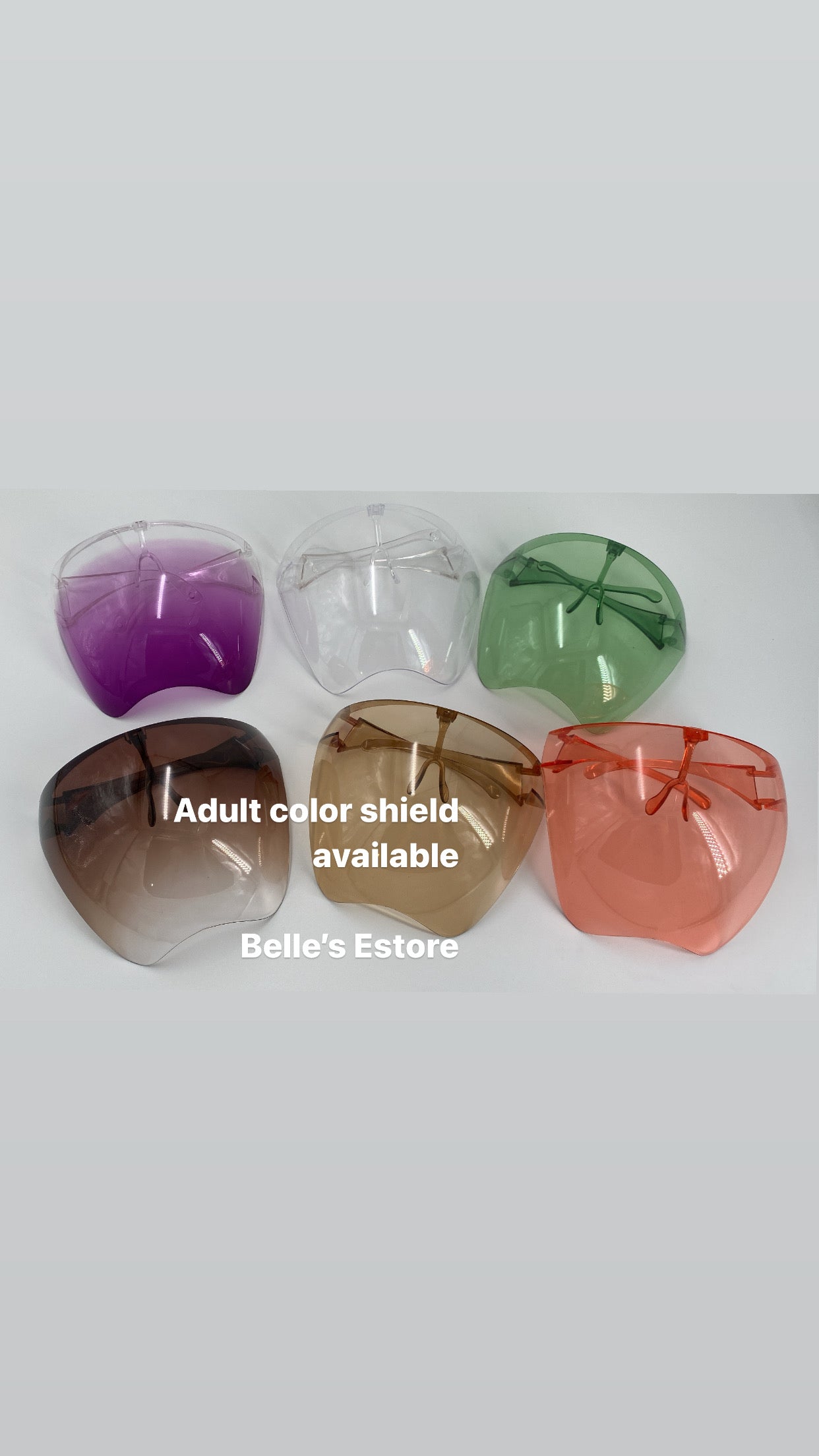 Adult color shield