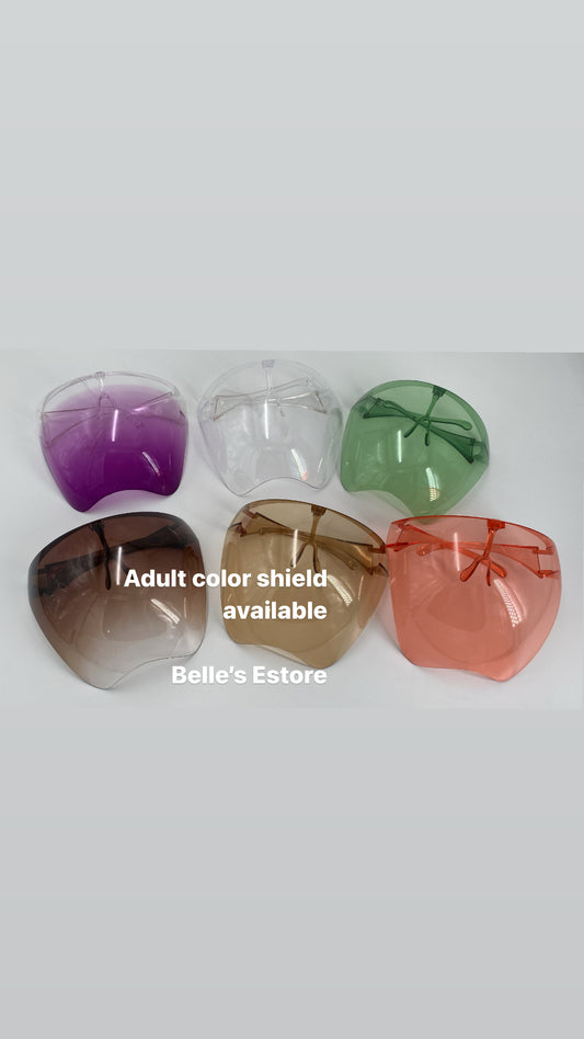 Adult color shield