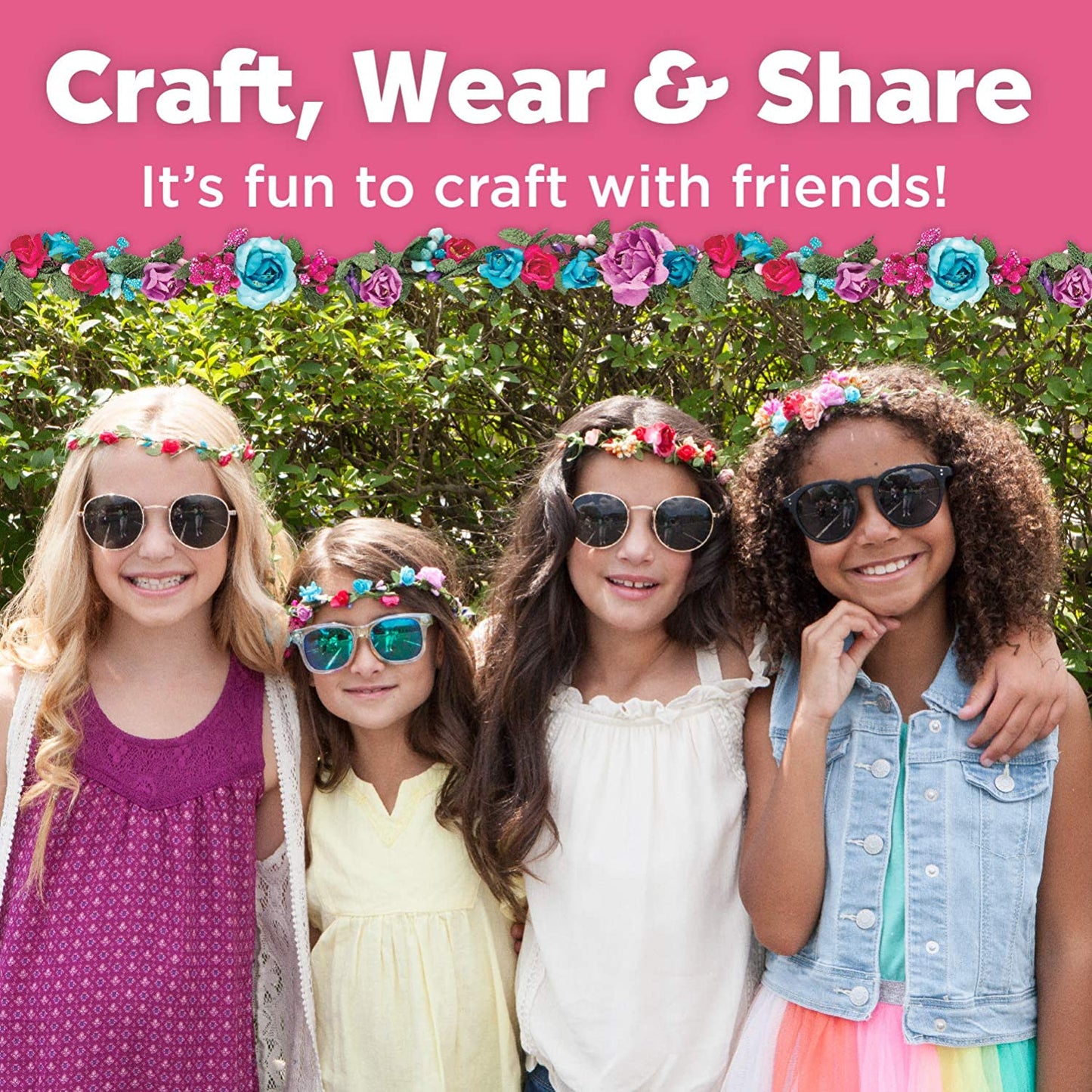 Creativity for Kids Flower Crowns Craft Kit