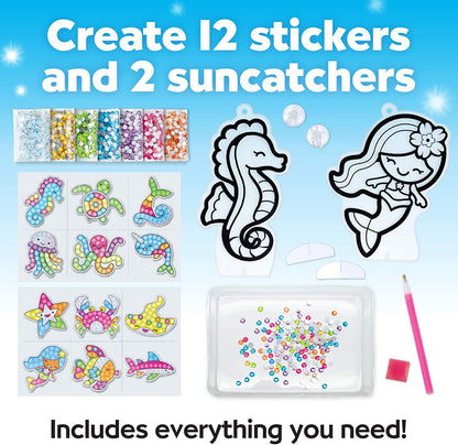 Creativity for Kids Big Gem Diamond Painting Kit - SEA FRIENDS
