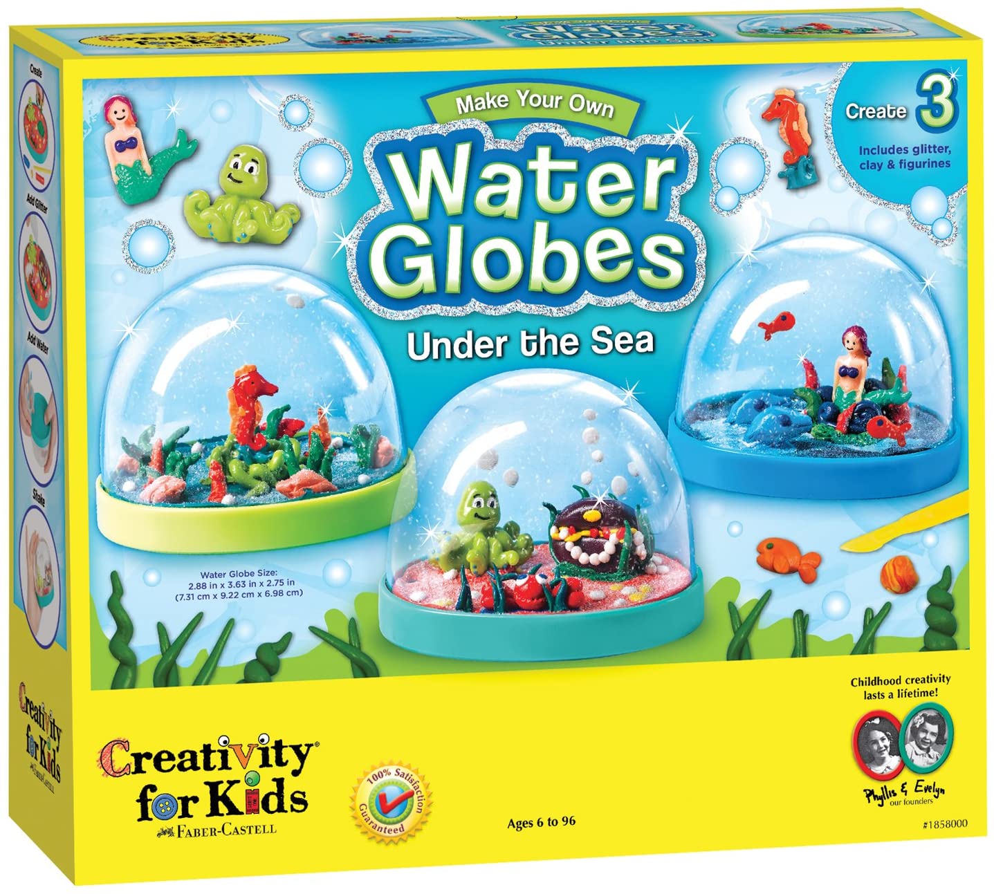 Creativity for Kids Make Your Own Water Globes - Under the Sea Snow Globes