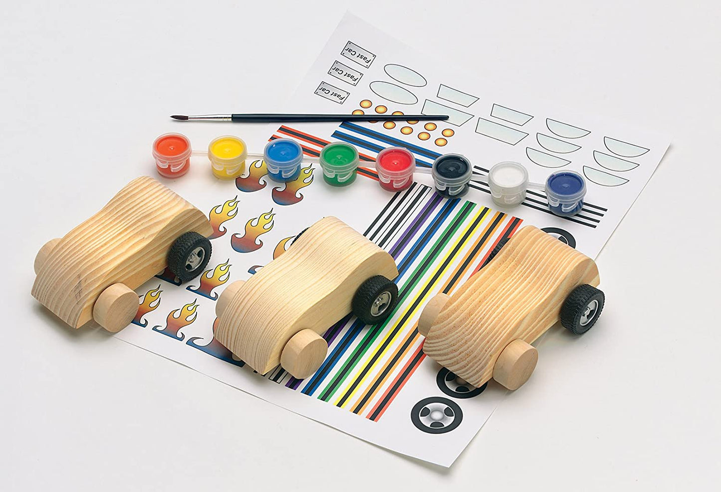 Creativity for Kids Fast Car Race Cars Craft Kit