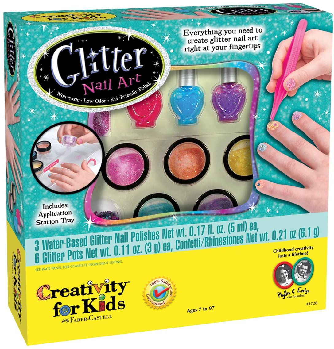 Creativity for Kids Glitter Nail Art