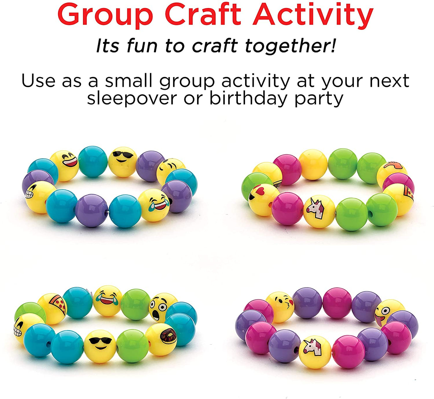 Creativity for Kids Emoji Bracelets