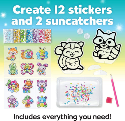 Creativity for Kids Big Gem Diamond Painting Kit - WOODLAND
