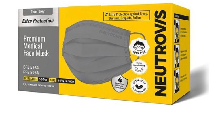 Neutrovis Adult masks set of 50 (Pre order)