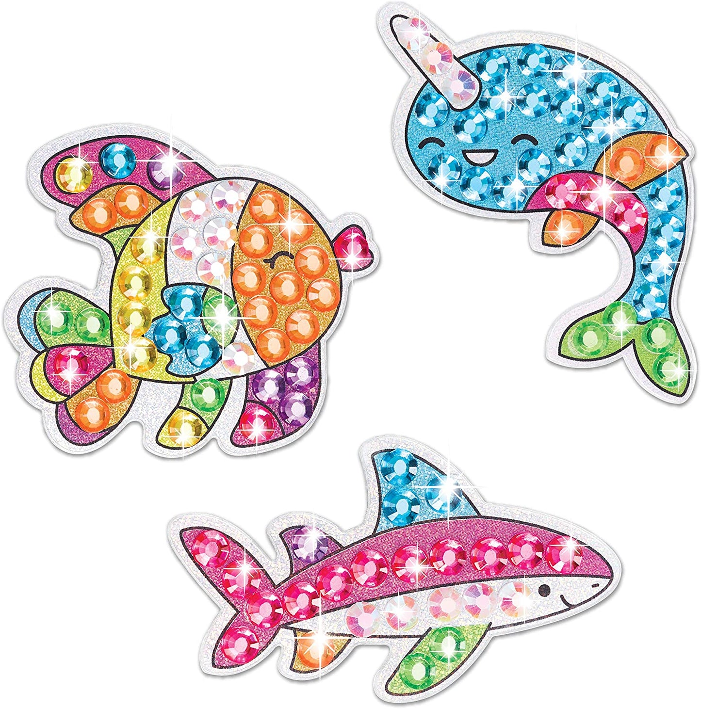 Creativity for Kids Big Gem Diamond Painting Kit - SEA FRIENDS