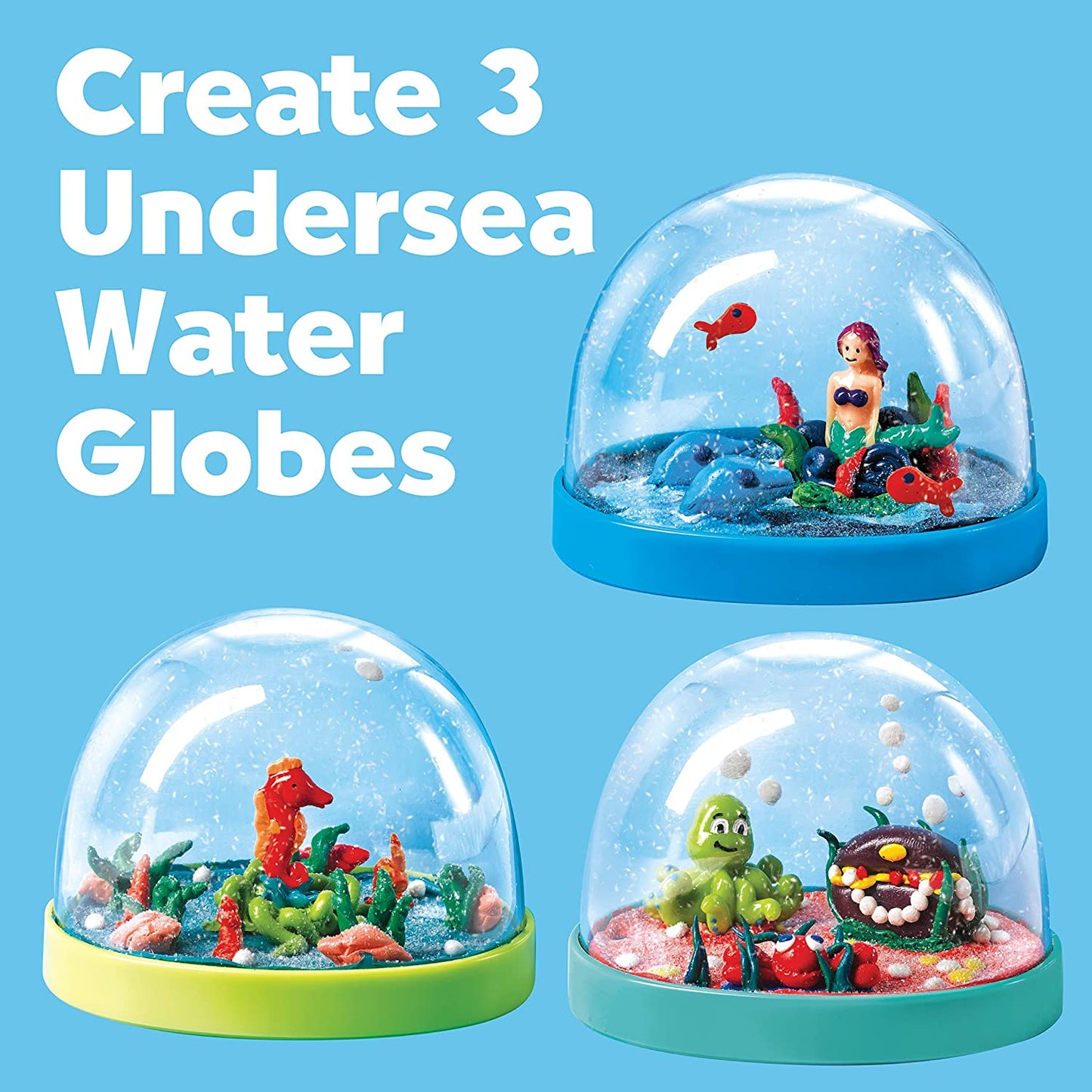 Creativity for Kids Make Your Own Water Globes - Under the Sea Snow Globes