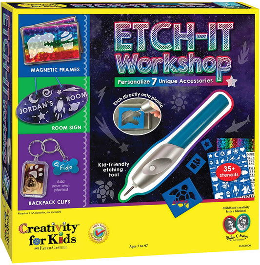 Creativity for Kids Etch-It Workshop