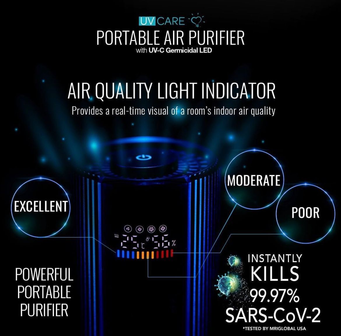 UV Care Portable Air Purifier (InStock)