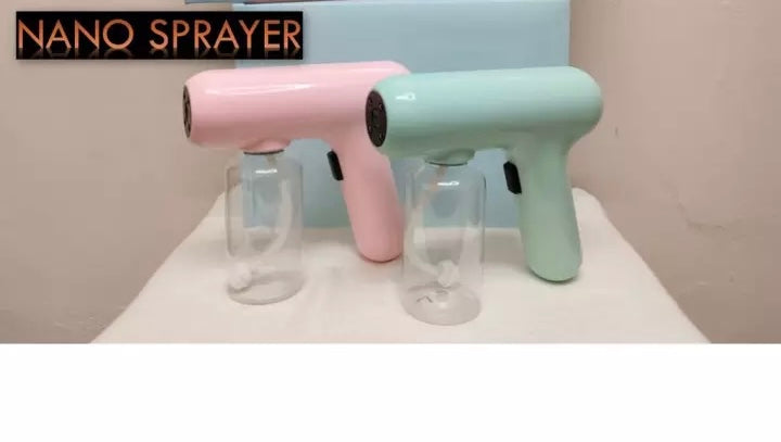 Uv spray pink or turquoise