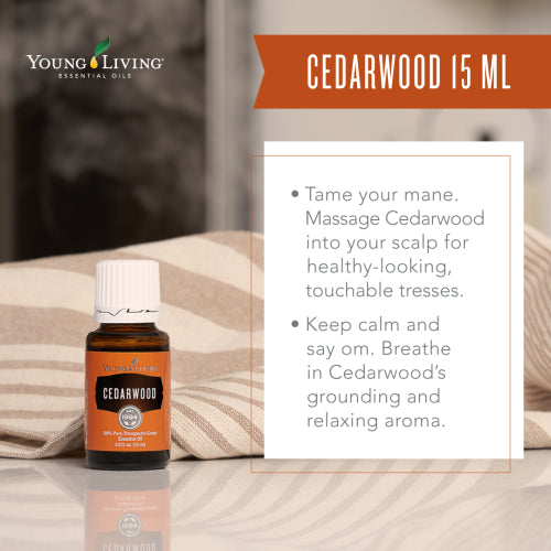 Cedarwood Essential Oil 15 ml (Instock)