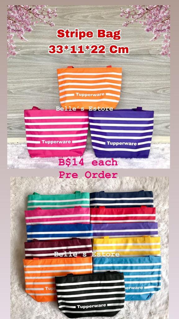 Stripe lunch Bag (Pre-Order)