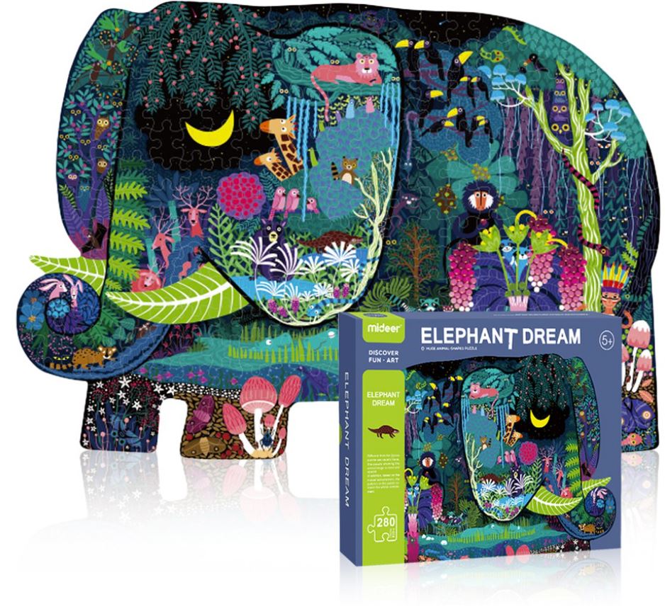 Elephant or Dinosaur puzzle (Pre-Order)