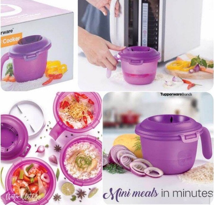 Purple Pocket Cooker Microwaveable Gift Box Set (Instock)