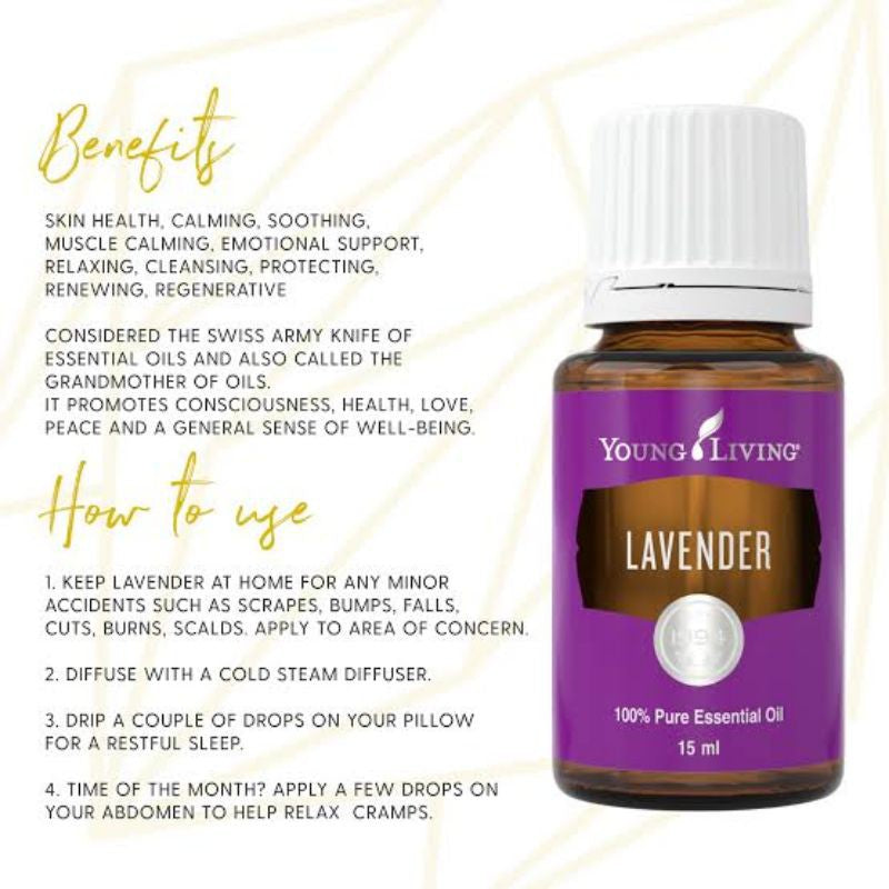 Lavender Essential Oil 15ml (Instock)