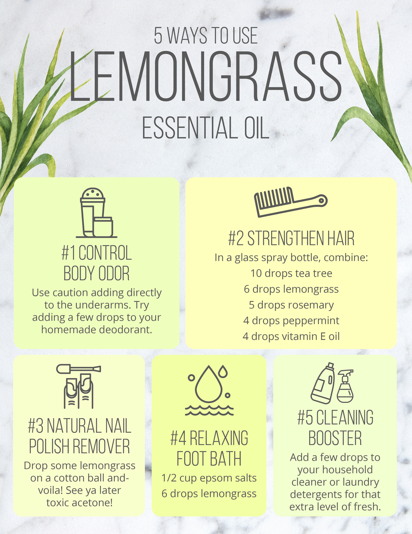 Lemongrass Essential Oil 15 ml (Instock)