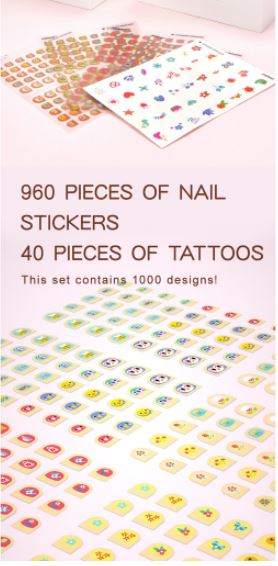 Fashion Nail Stickers - Wonder Princess (Pre-Order)