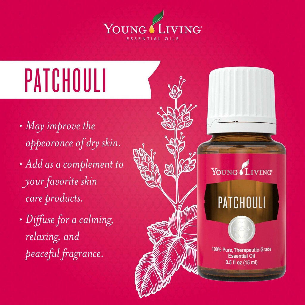 Patchouli Essential Oil 15 ml (Instock)