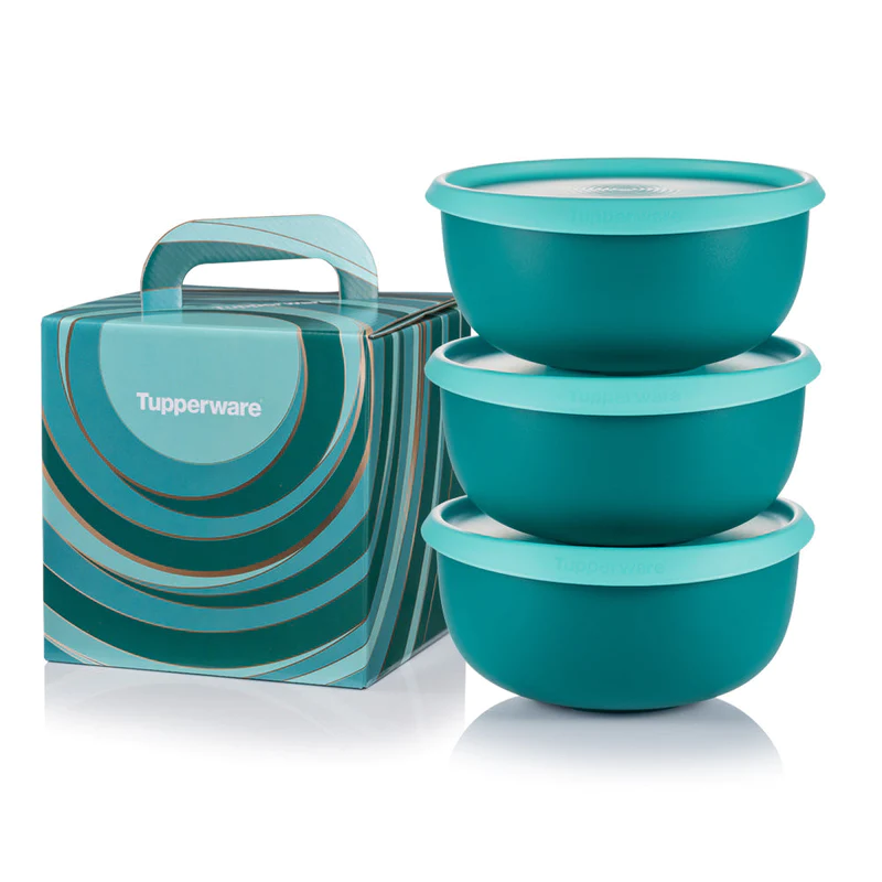 Blossom Bowl Gift Box Set 1.3L Set of 3 (Instock)