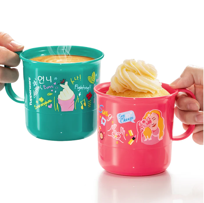 K-love Micro Pink Mug 350ml (Instock)